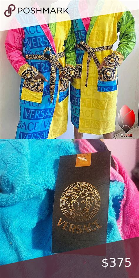 versace pjs|versace multicolor robe.